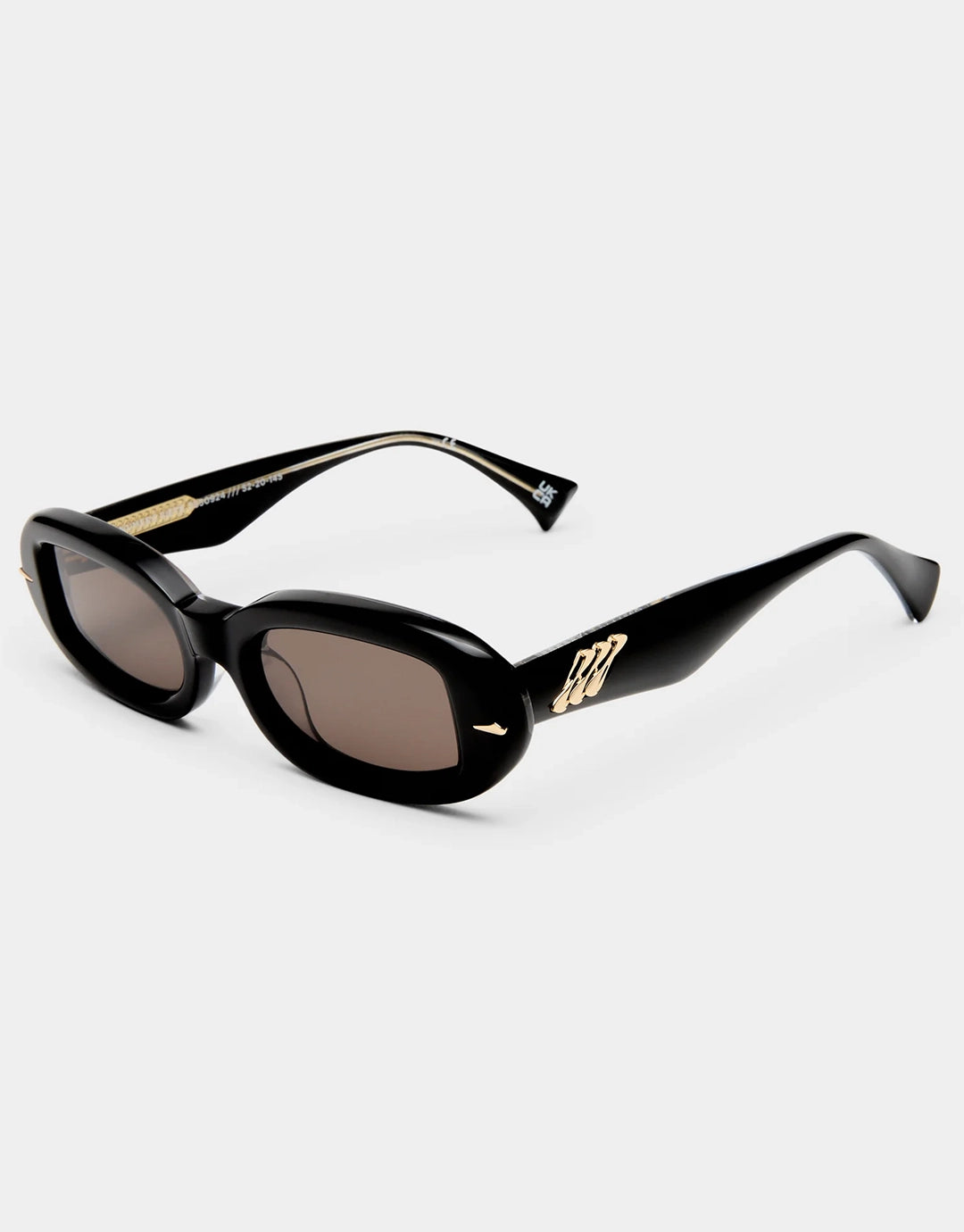 Numero Siete Sunglasses - Obsidian Black