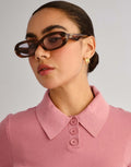 Numero Siete Sunglasses - Teak by Le Specs Luxe