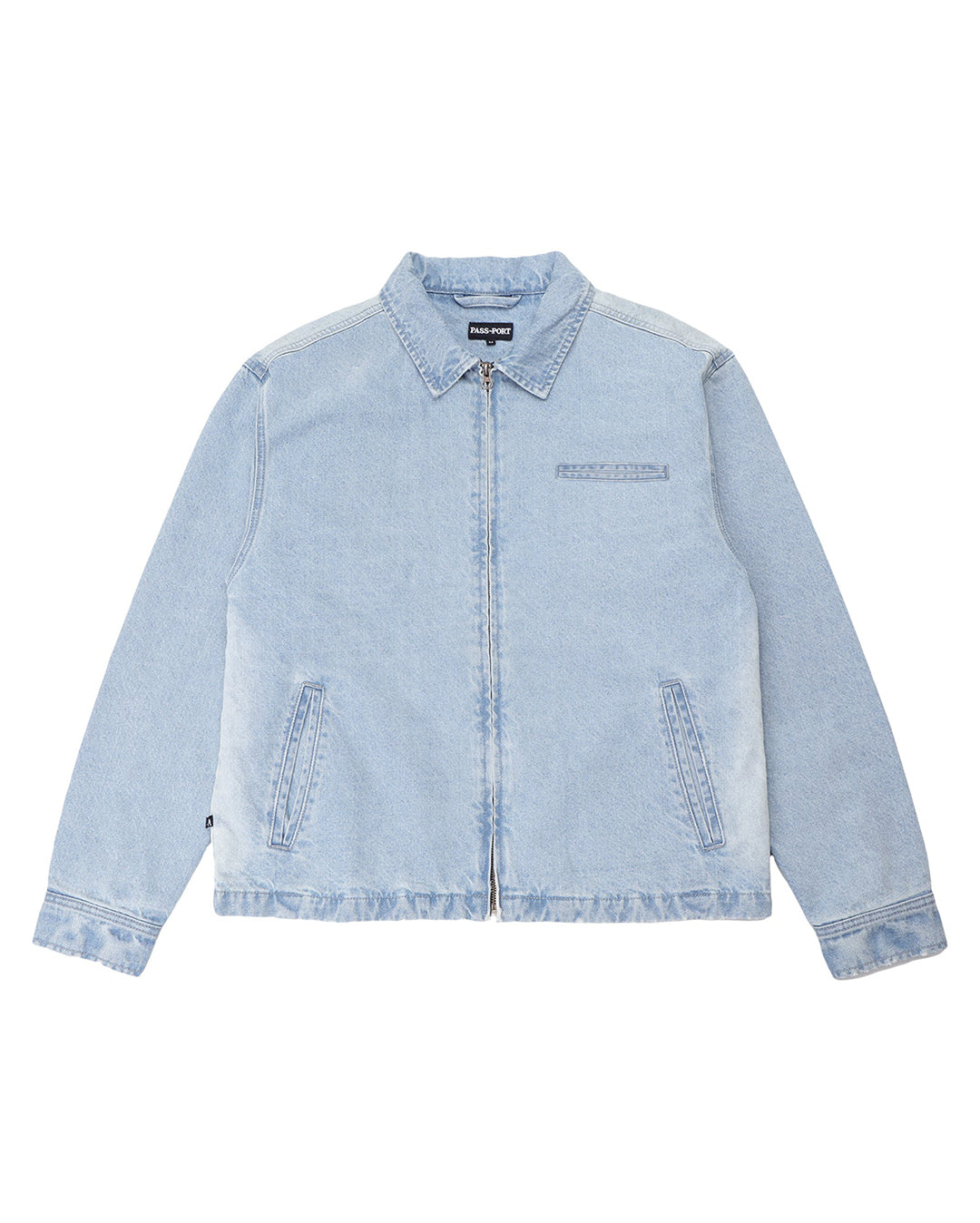Faded Wash Workers Jacket - Light Indigo - Pass-Port