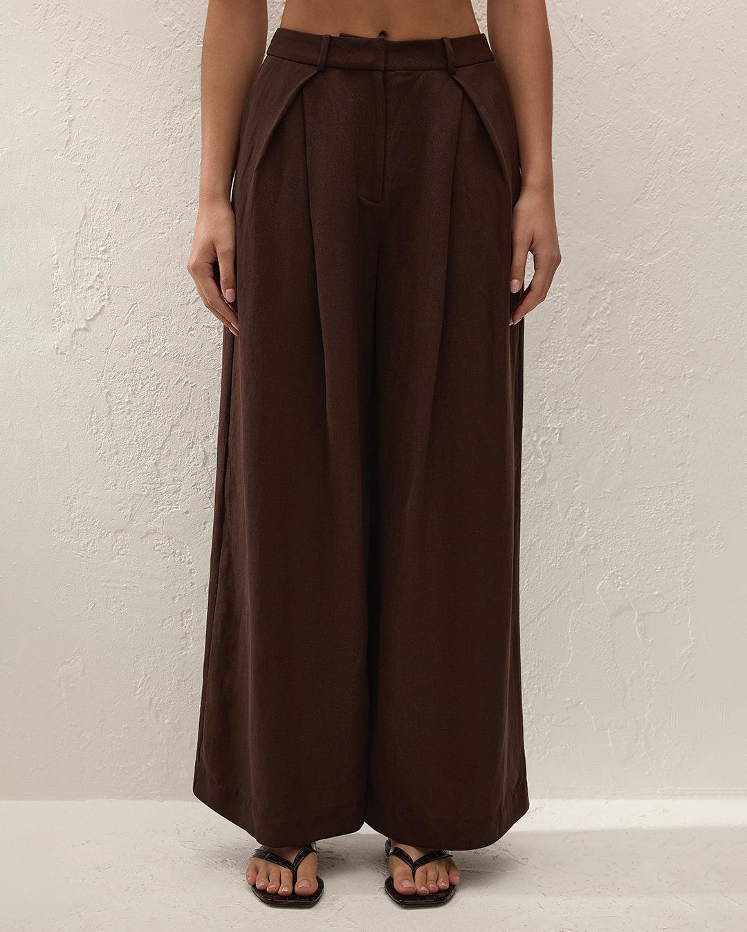 Astrid Pant - Chocolate - Faithfull The Brand