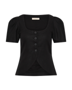 Audrey Vest - Black - Faithfull The Brand