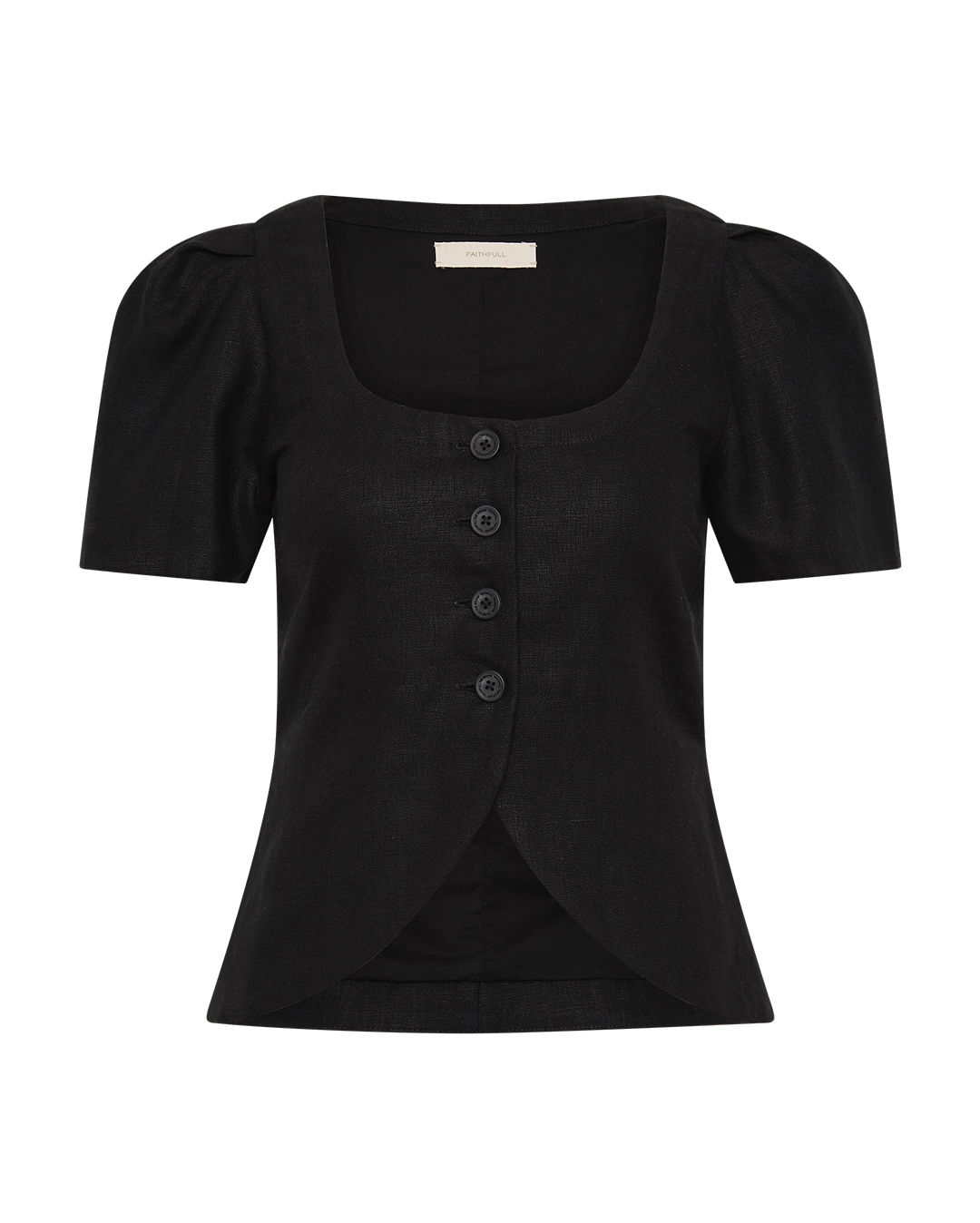 Audrey Vest - Black - Faithfull The Brand
