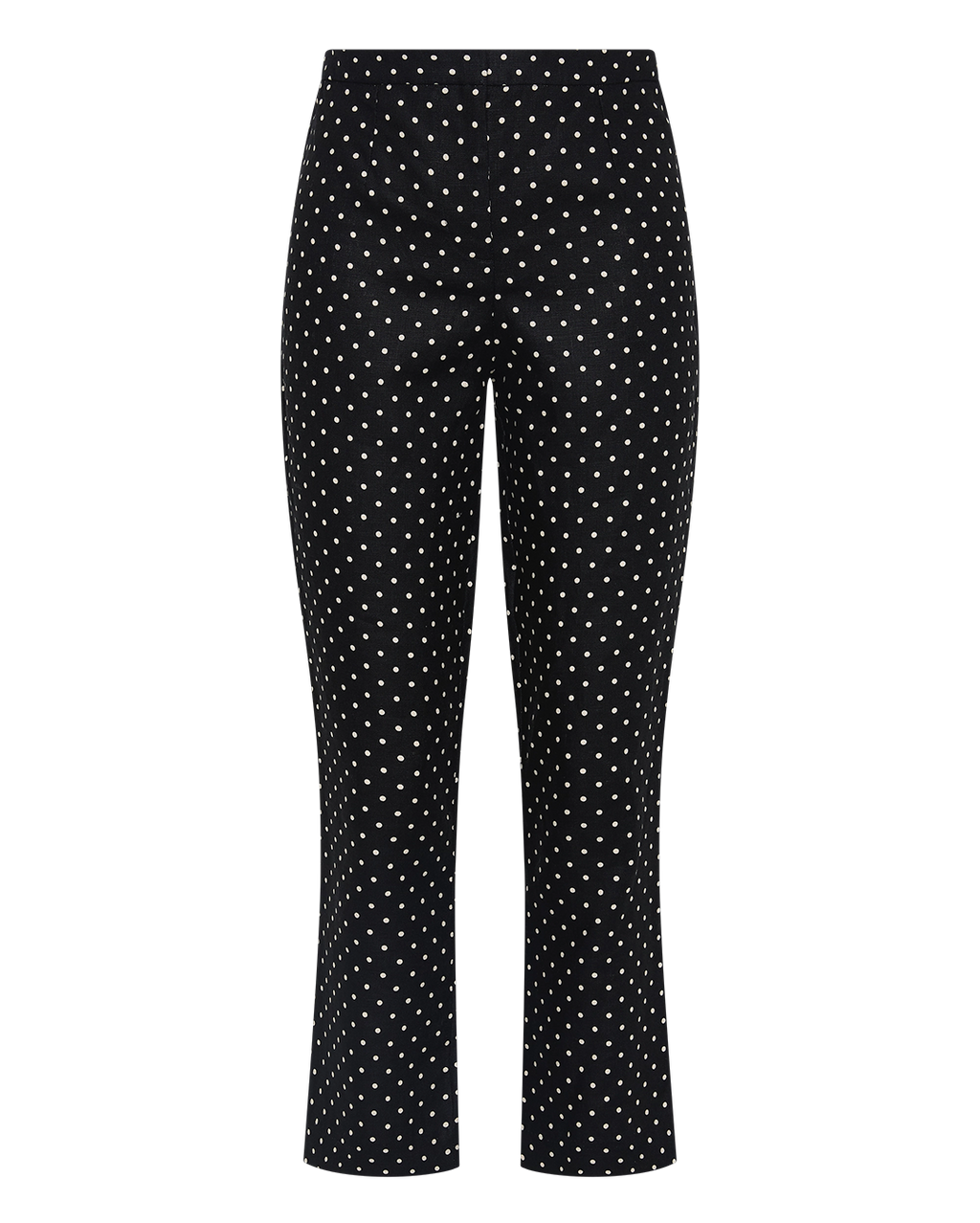 Iria Capri Pant - Lola Polka Dot - Black/Cream - Faithfull The Brand