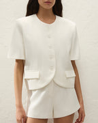 Orsa Blazer - Off White - Faithfull The Brand