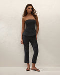 Petro Top - Lola Polka Dot - Black/Cream - Faithfull The Brand