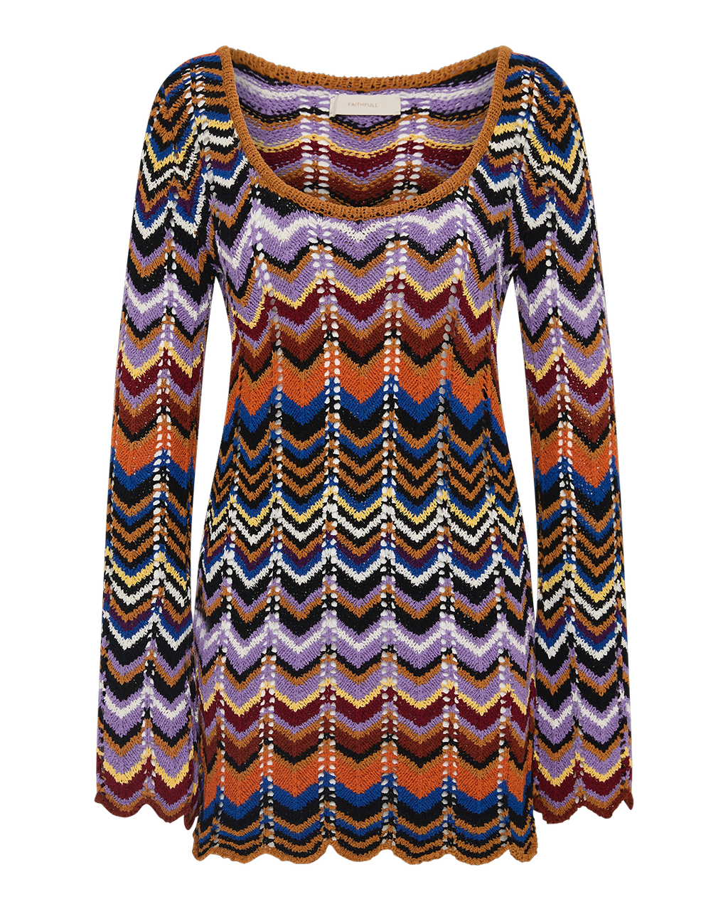 Sierra Mini Dress - Cadaques Stripe - Faithfull The Brand