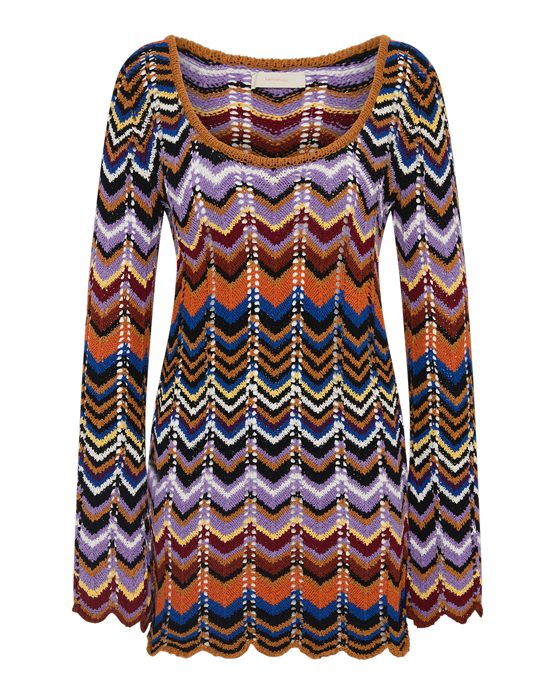 Sierra Mini Dress - Cadaques Stripe - Faithfull The Brand