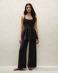 Syna Pant - Black - Faithfull The Brand