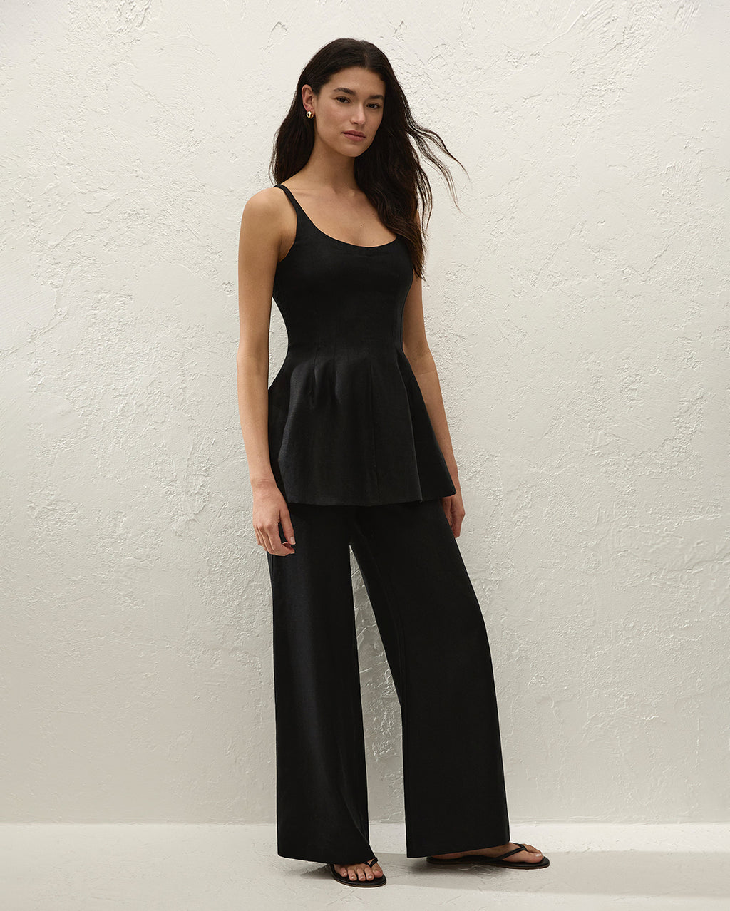 Syna Pant - Black - Faithfull The Brand