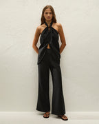 Syna Pant - Black - Faithfull The Brand