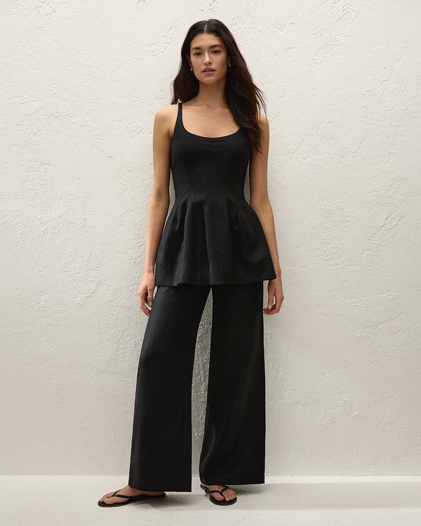 Syna Top - Black - Faithfull The Brand