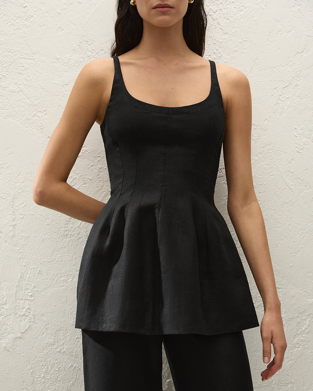 Syna Top - Black - Faithfull The Brand