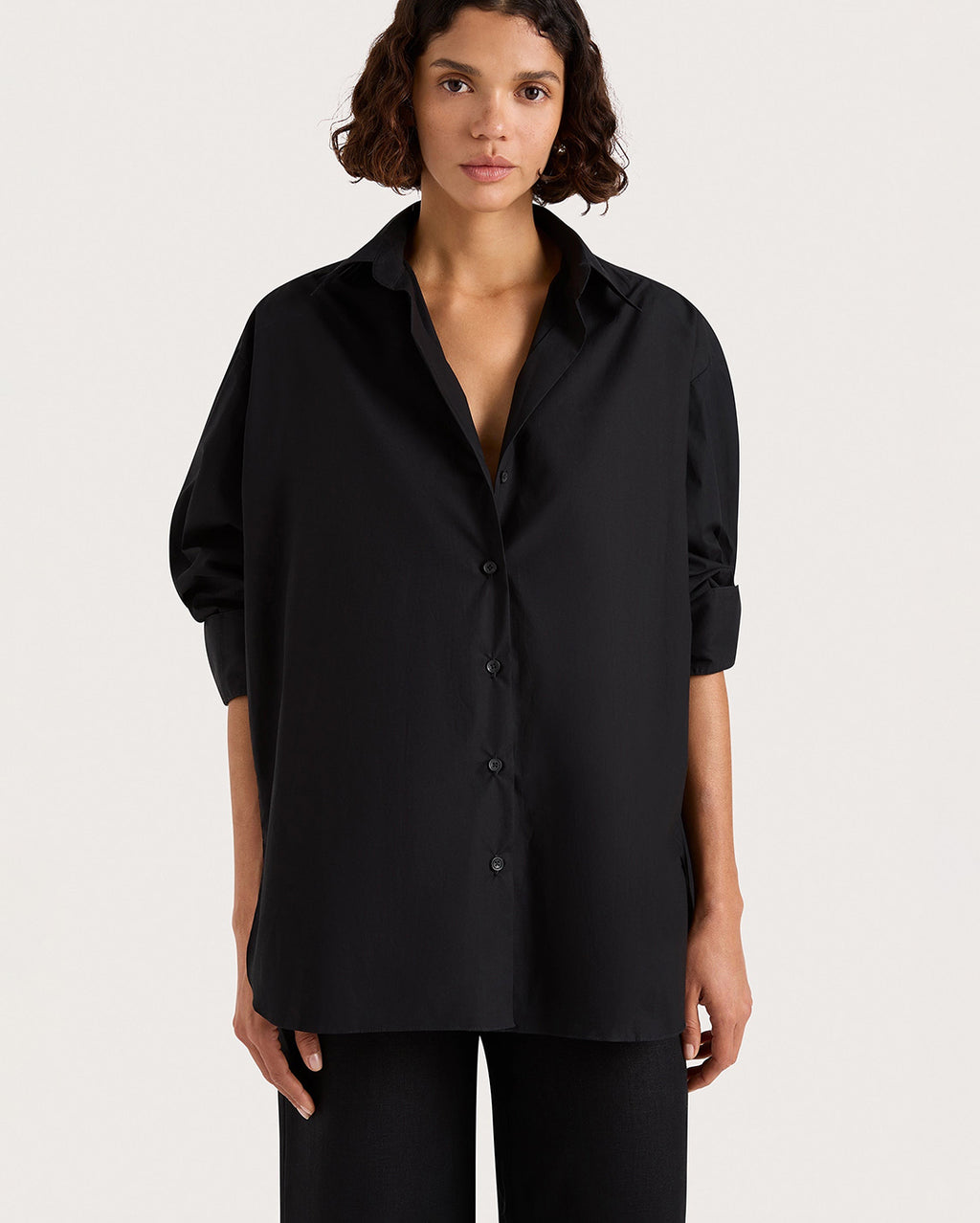 Capri Shirt - Black - Faithfull The Brand