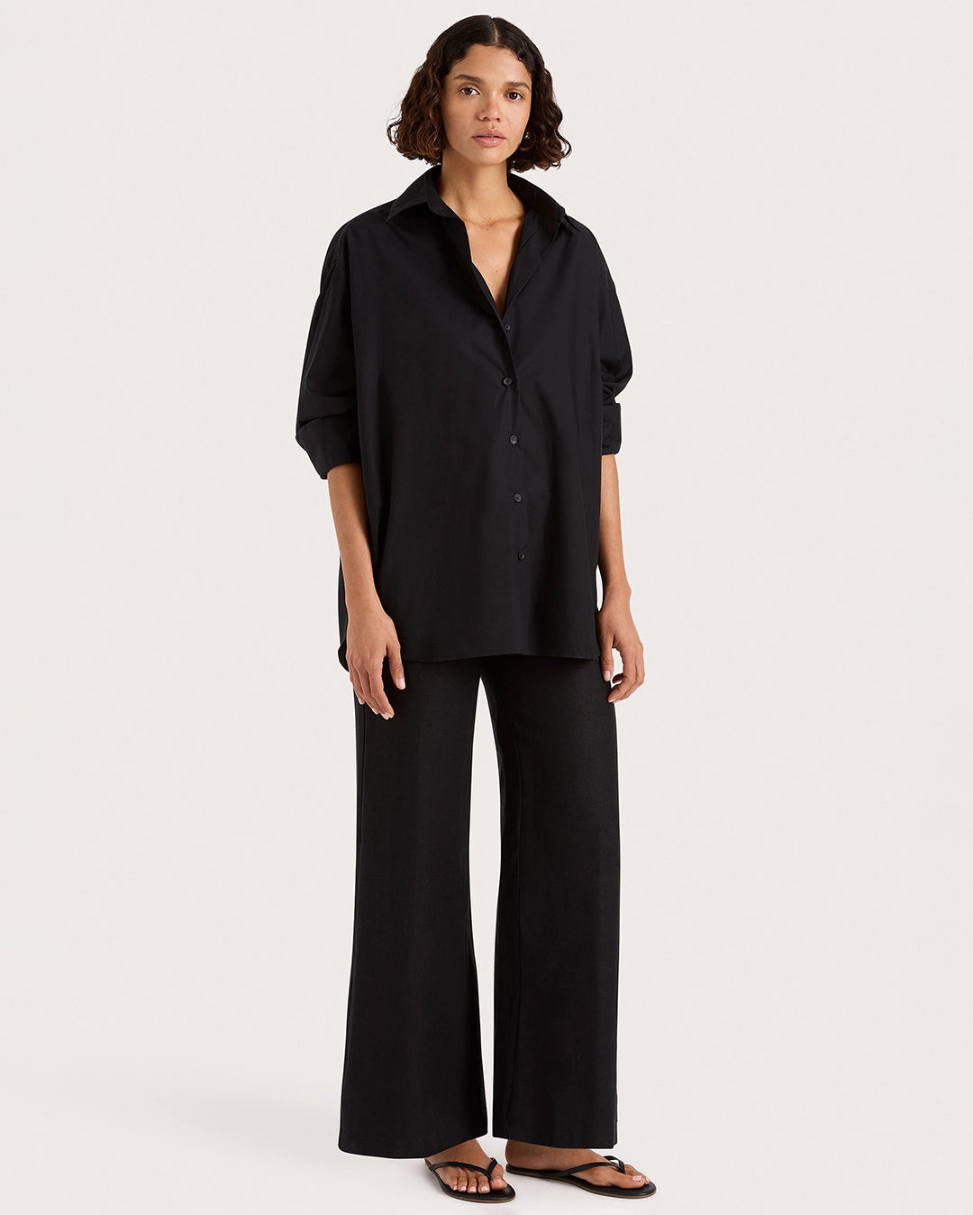 Capri Shirt - Black - Faithfull The Brand
