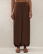 Cove Balloon Pant - Chocolate - Faithfull The Brand