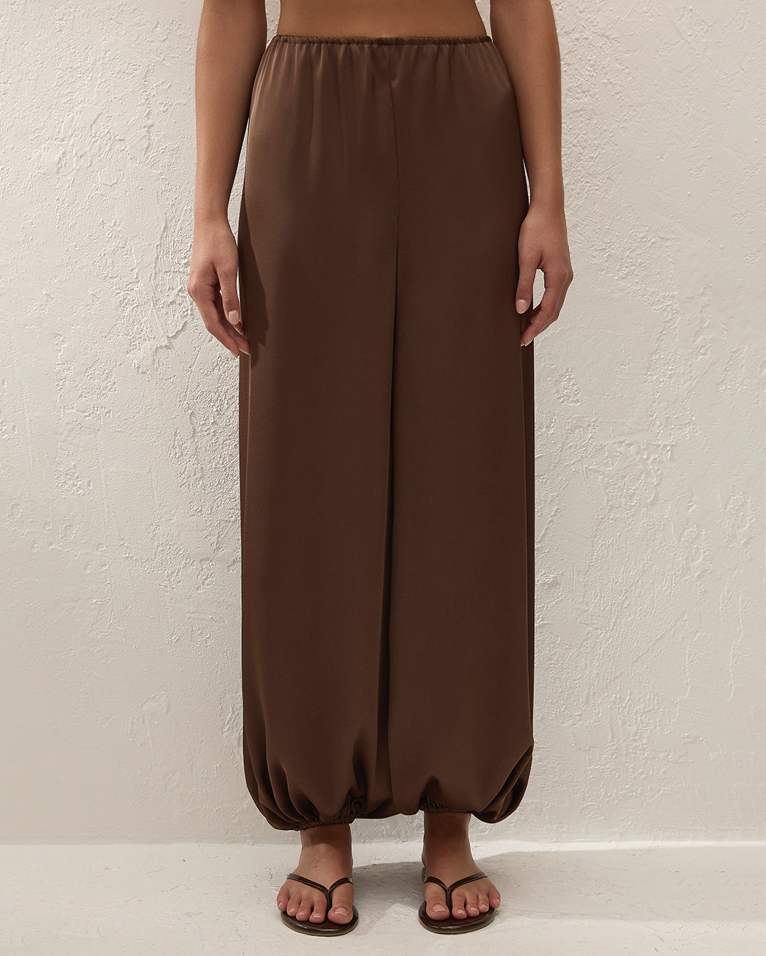Cove Balloon Pant - Chocolate - Faithfull The Brand