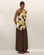 Cove Balloon Pant - Chocolate - Faithfull The Brand