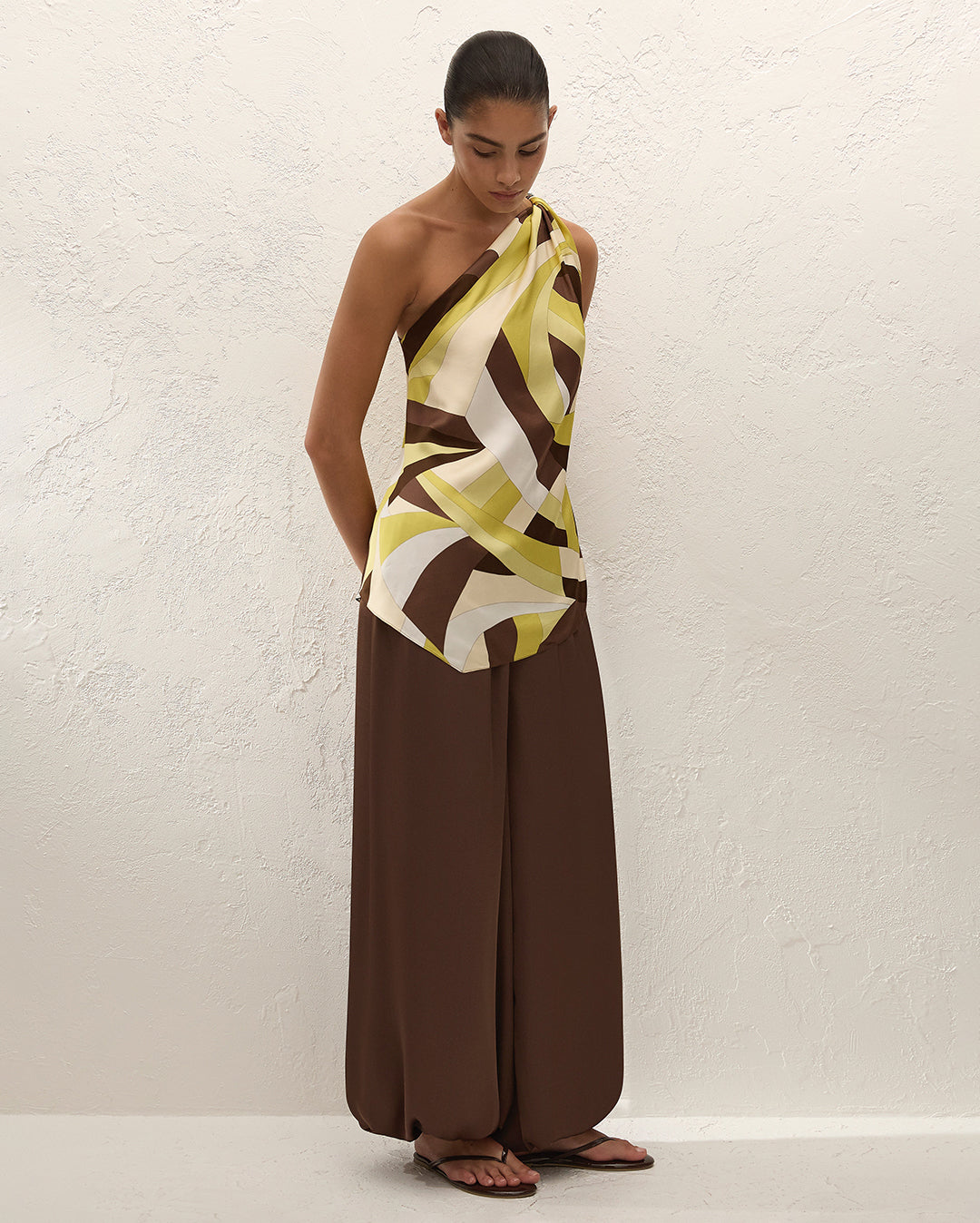 Cove Balloon Pant - Chocolate - Faithfull The Brand
