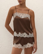 Marisol Top - Chocolate Lace - Faithfull The Brand