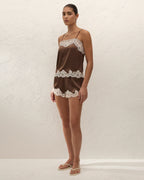 Marisol Top - Chocolate Lace - Faithfull The Brand