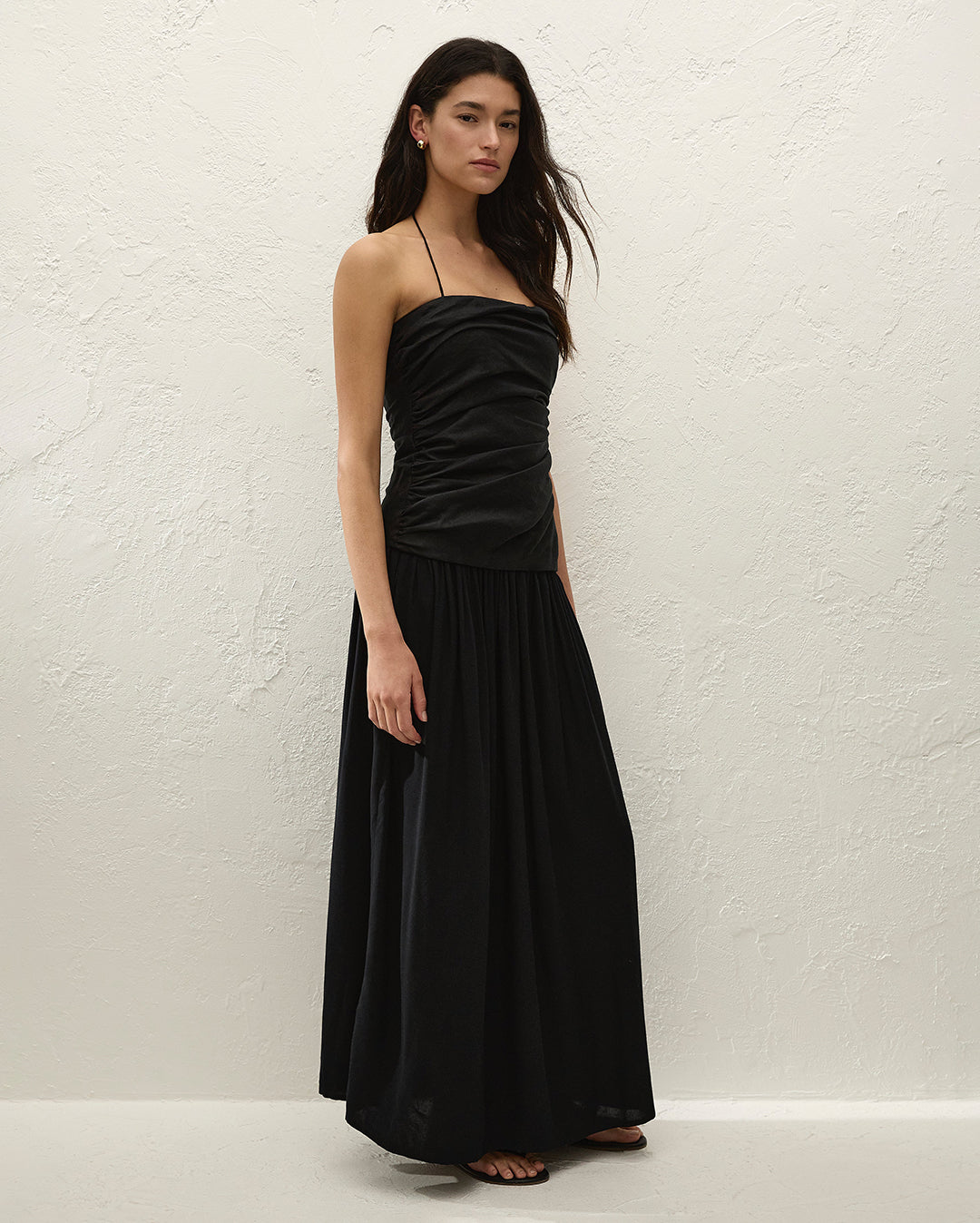 Notte Maxi Dress - Black - Faithfull The Brand