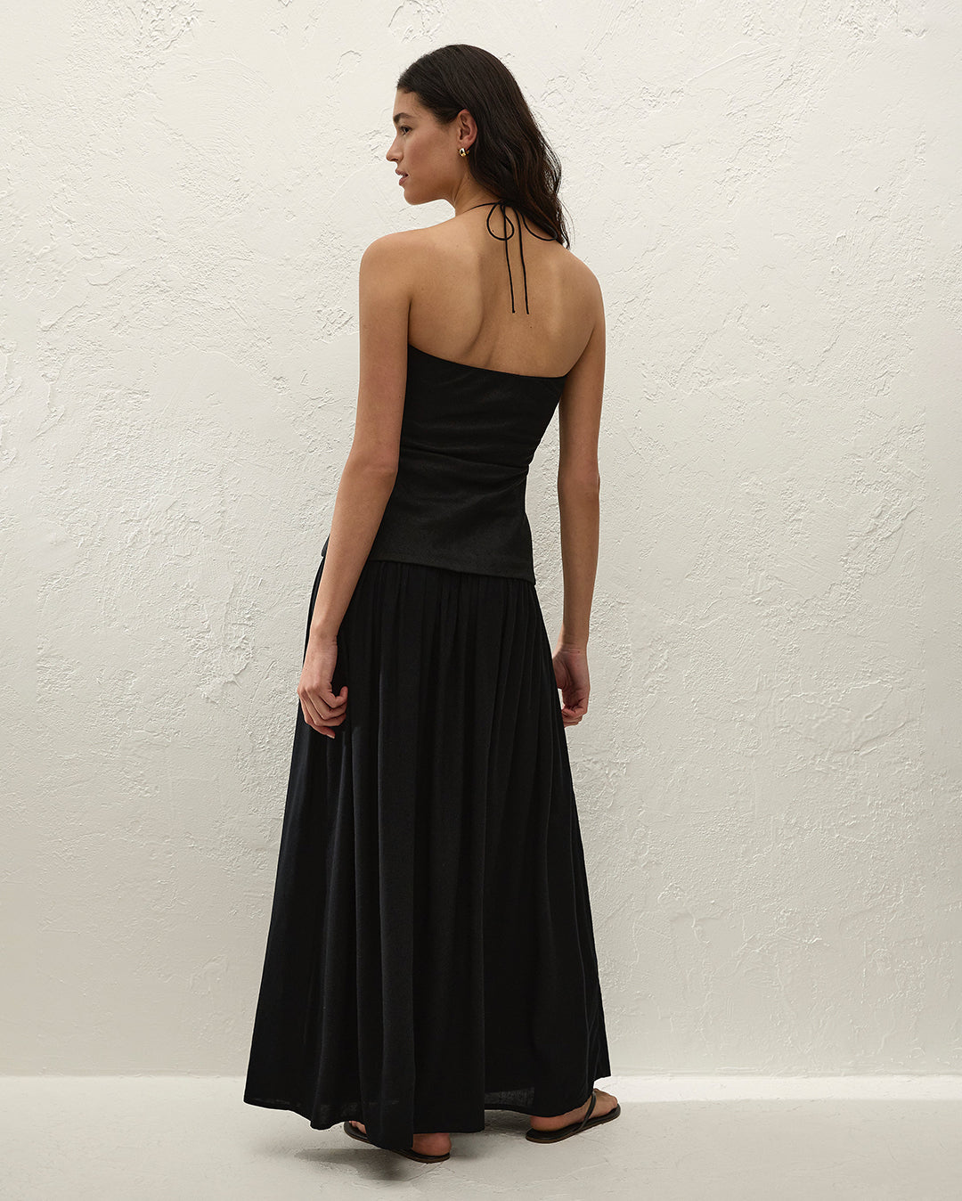 Notte Maxi Dress - Black - Faithfull The Brand