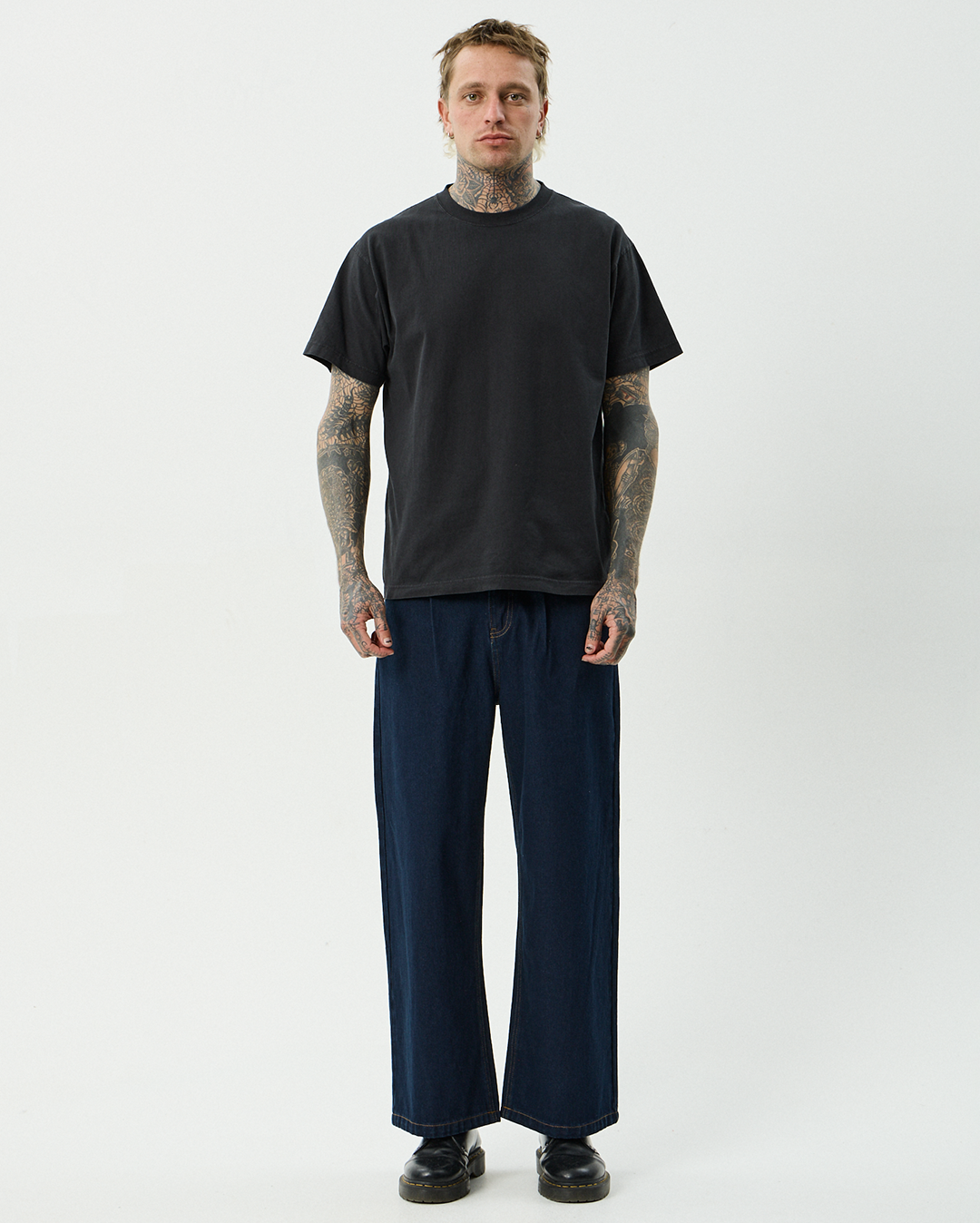 Fast Forward - Denim Ultra Baggy Jean - Ink - Afends