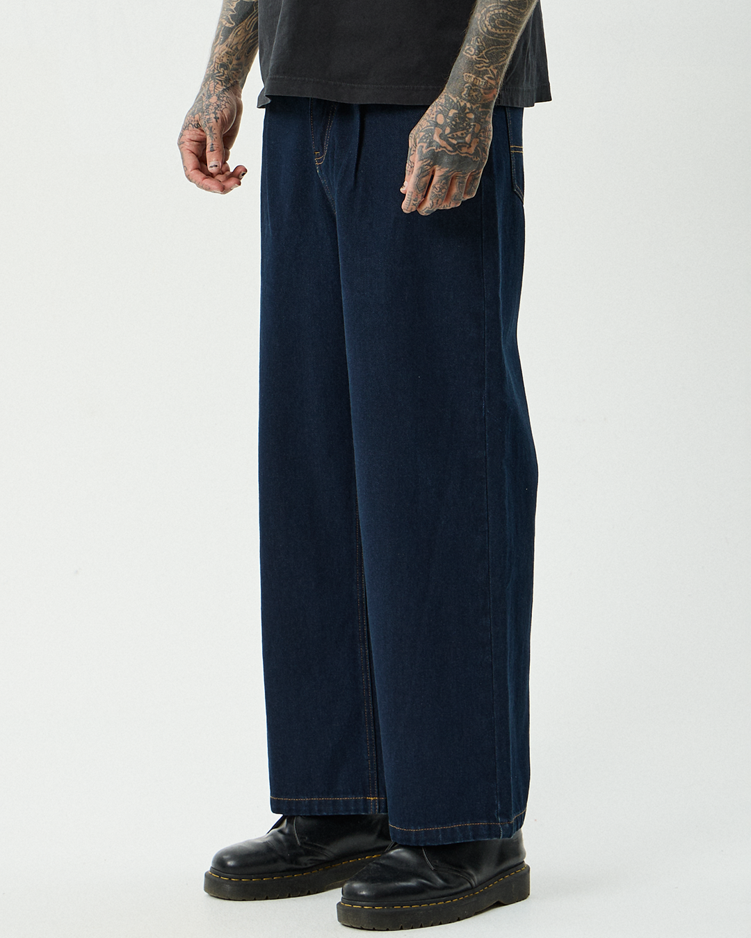 Fast Forward - Denim Ultra Baggy Jean - Ink - Afends