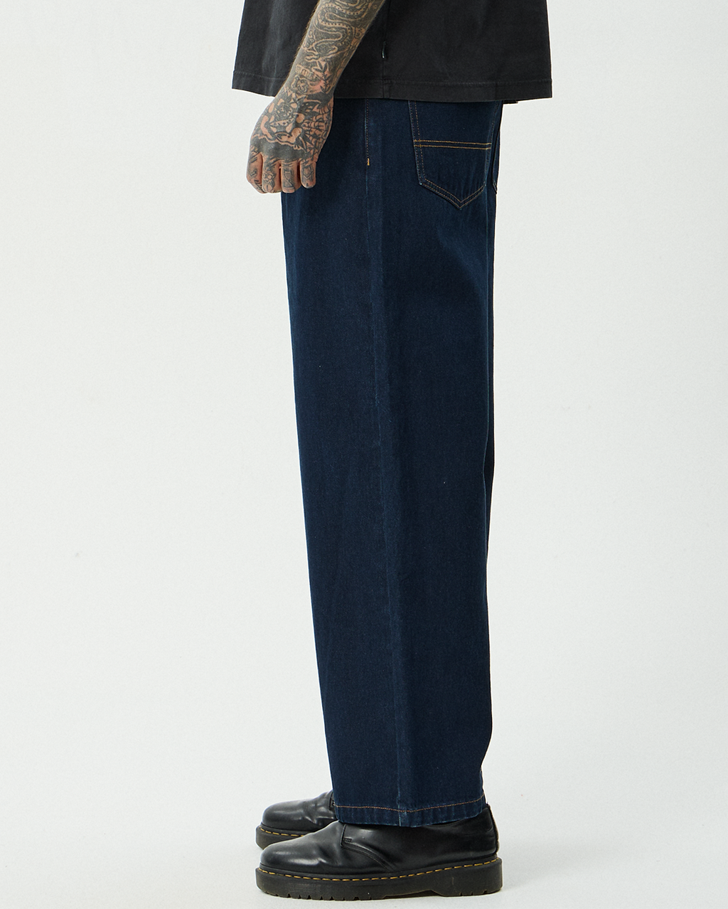 Fast Forward - Denim Ultra Baggy Jean - Ink - Afends