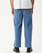 Fast Forward - Denim Ultra Baggy Jean - Worn Blue - Afends