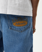 Fast Forward - Denim Ultra Baggy Jean - Worn Blue - Afends