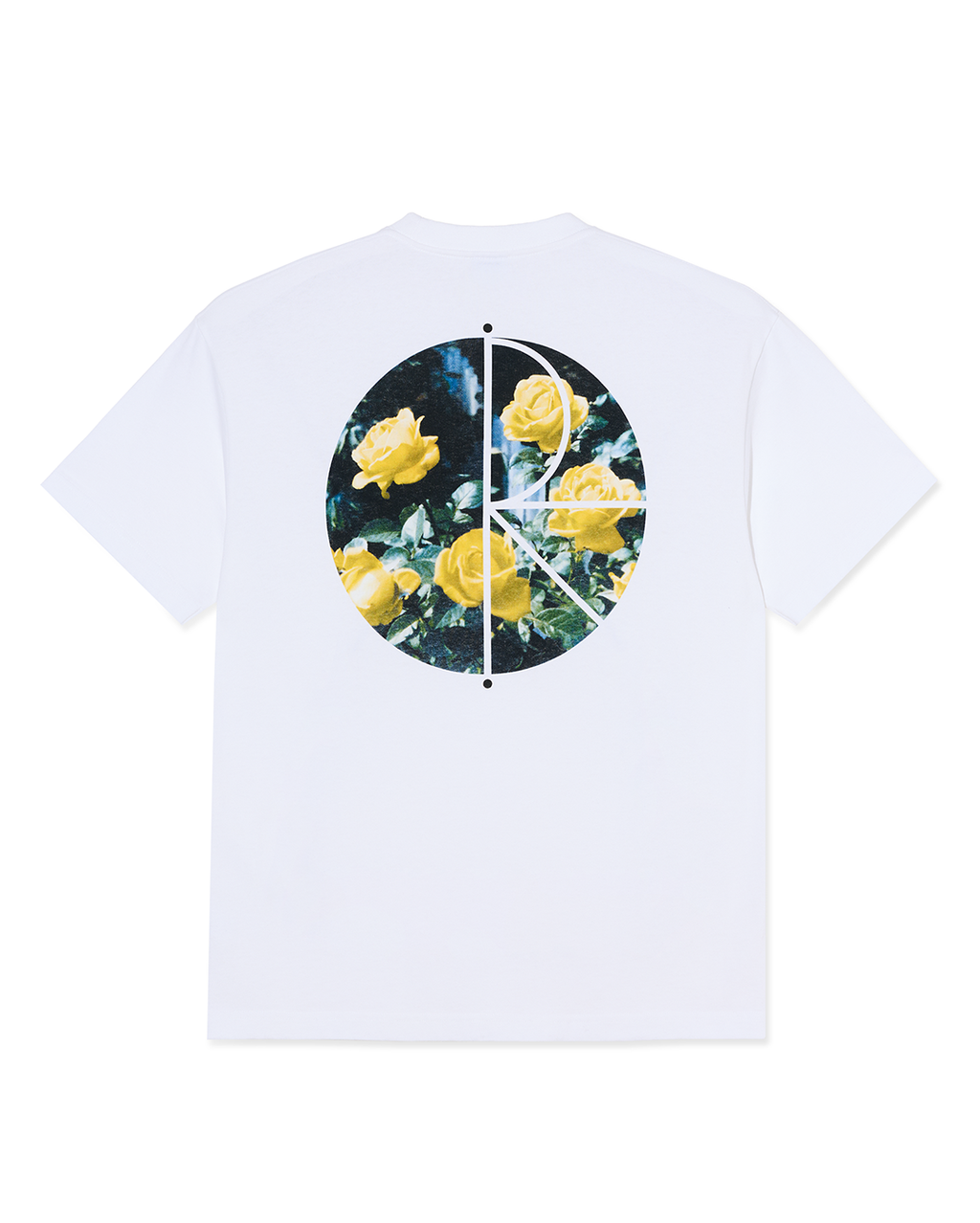 Fill Logo Tee Märtas Roses - White - Polar Skate Co