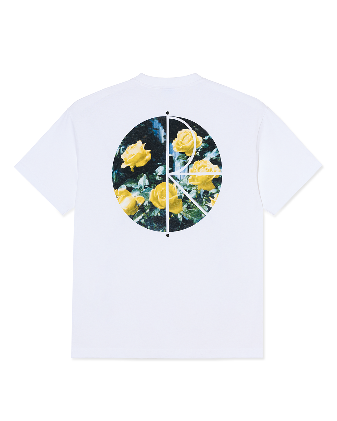 Fill Logo Tee Märtas Roses - White - Polar Skate Co
