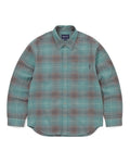 Flannel Check Shirt - Teal - thisisneverthat
