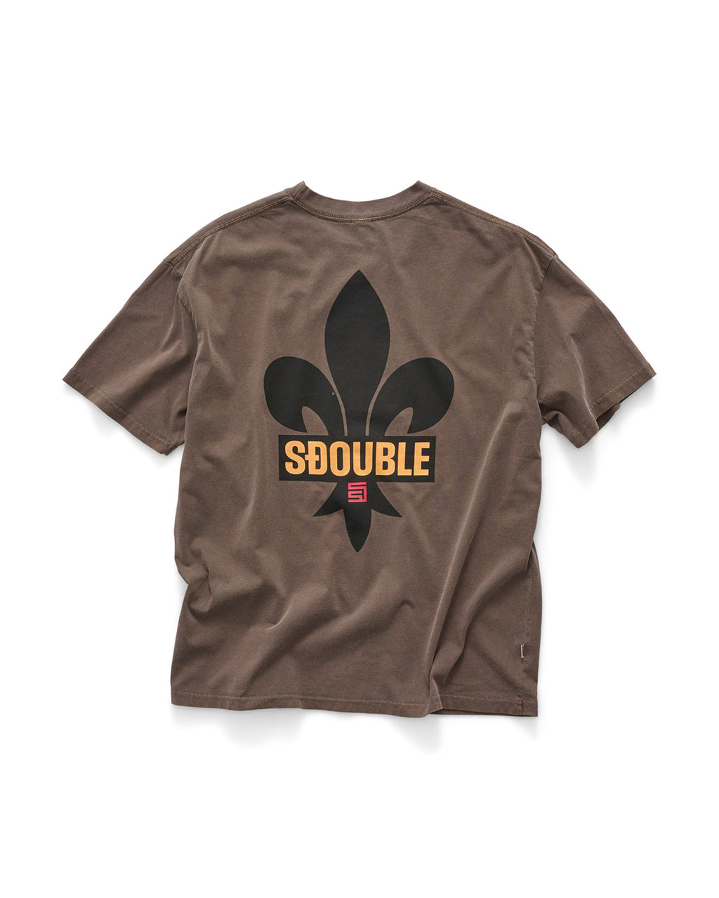 Fleur Short Sleeve T-Shirt - Pigment Ash - S-Double
