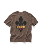 Fleur Short Sleeve T-Shirt - Pigment Ash - S-Double