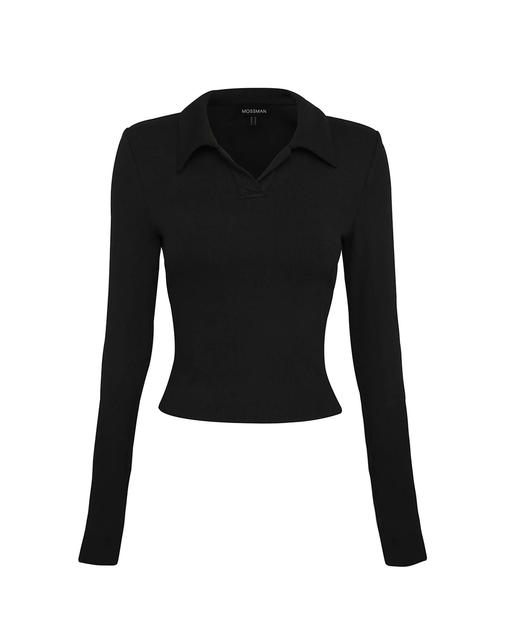Florence Polo Top - Black - Mossman
