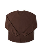 Ag Raglan Waffle - Brown - Former