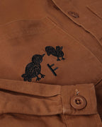 DXD Reynolds Overshirt - Brown - Former