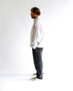 DXD Reynolds Stripe Long Sleeve Shirt - Grey