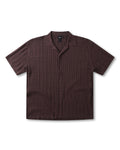 Marilyn Cable Knit Shirt - Chocolate