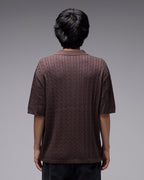 Marilyn Cable Knit Shirt - Chocolate