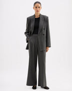 Fosca Blazer - Charcoal - Nude Lucy