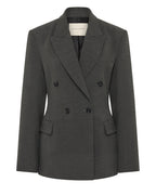 Fosca Blazer - Charcoal - Nude Lucy