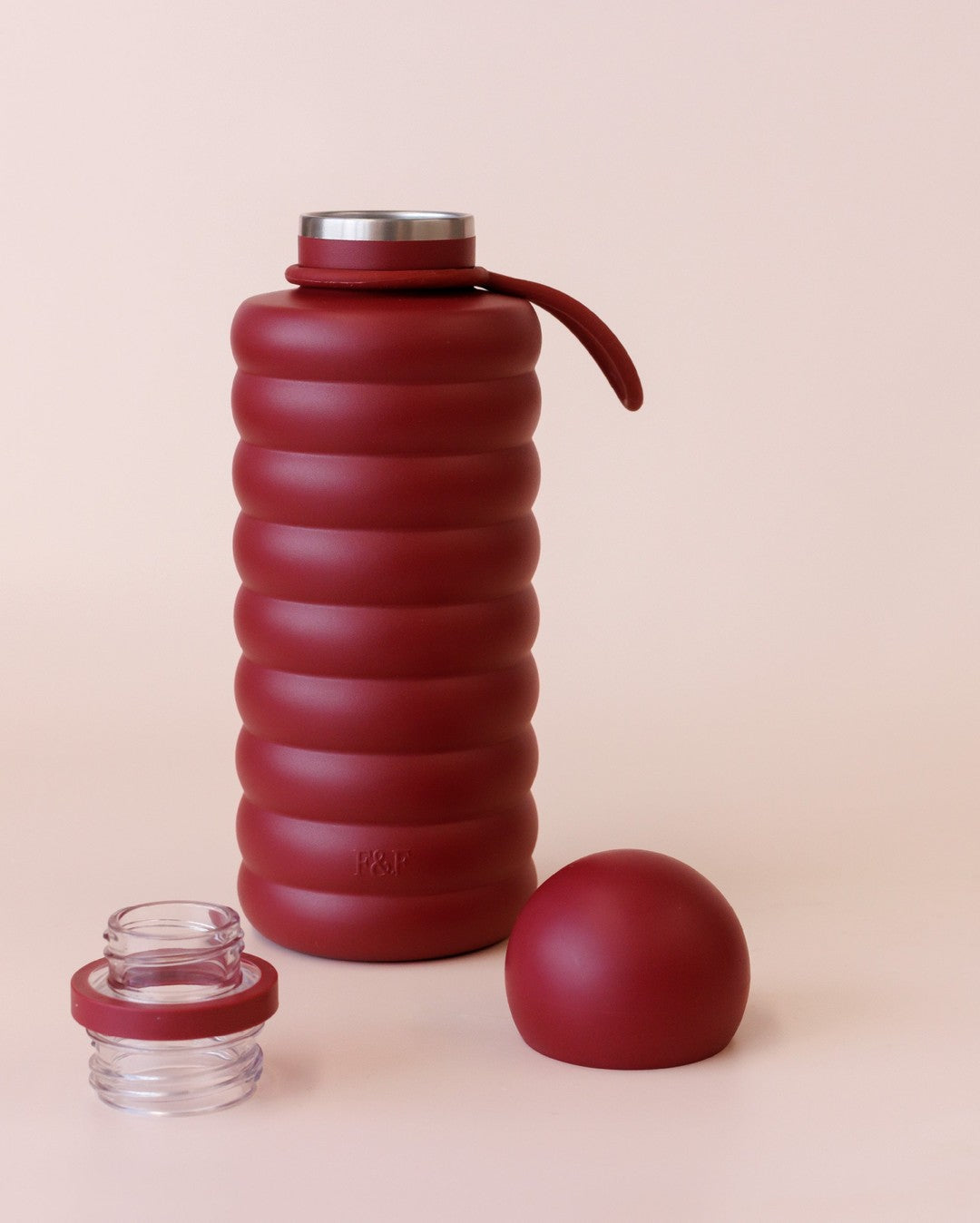 The Bubble Bottle 700ml - Cherry - Fox & Fallow