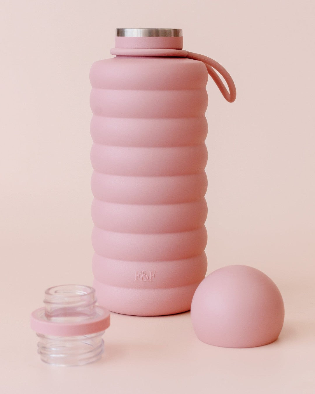 The Bubble Bottle 700ml - Dusty Rose - Fox & Fallow
