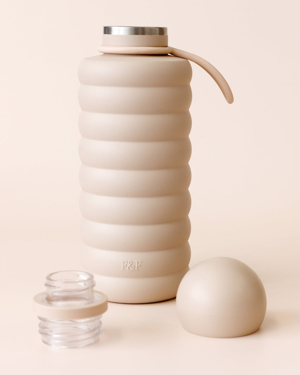 The Bubble Bottle 700ml - Latte - Fox & Fallow