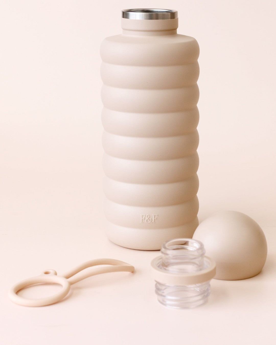 The Bubble Bottle 700ml - Latte - Fox & Fallow
