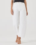 Gigi Barrel Denim Jeans - Vintage White - Rollas