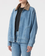 Gina Oversized Bomber Jacket - Tonal - Nobody Denim
